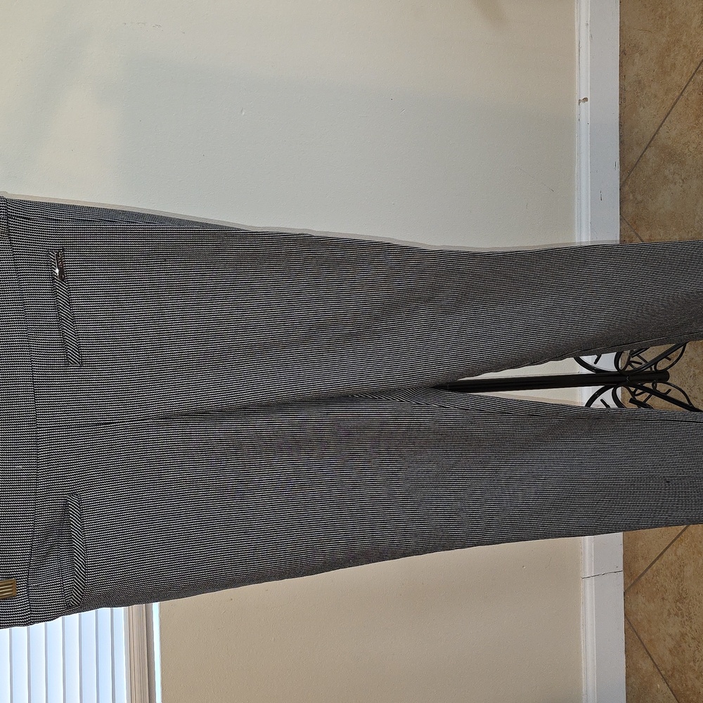 Jones New York Monochrome Patterned Dress Pants Size Small (Jennifer #8)